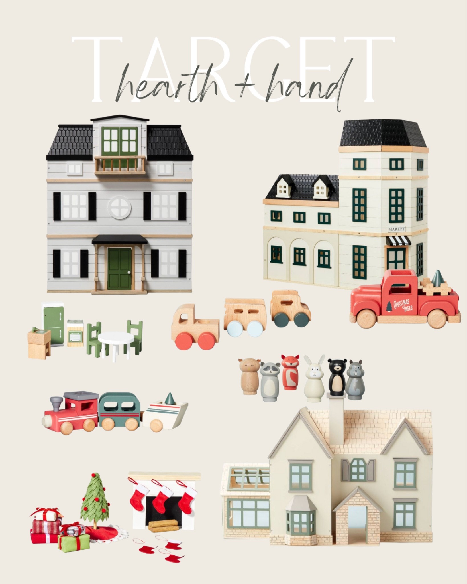 Hearth and Hand Magnolia Toddlers Kids  Gift Guide Christmas Wishlist Dollhouse Playhouse 

#LTKHoliday