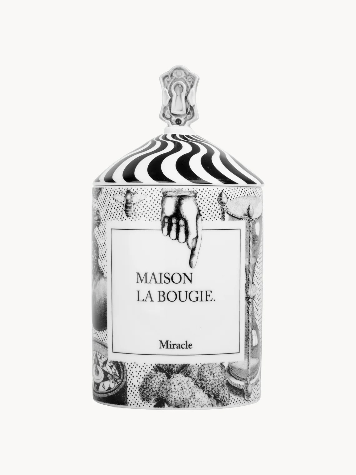 Handgefertigte Duftkerze Miracle (Bernstein, Rose & Patschuli) | Westwing EU