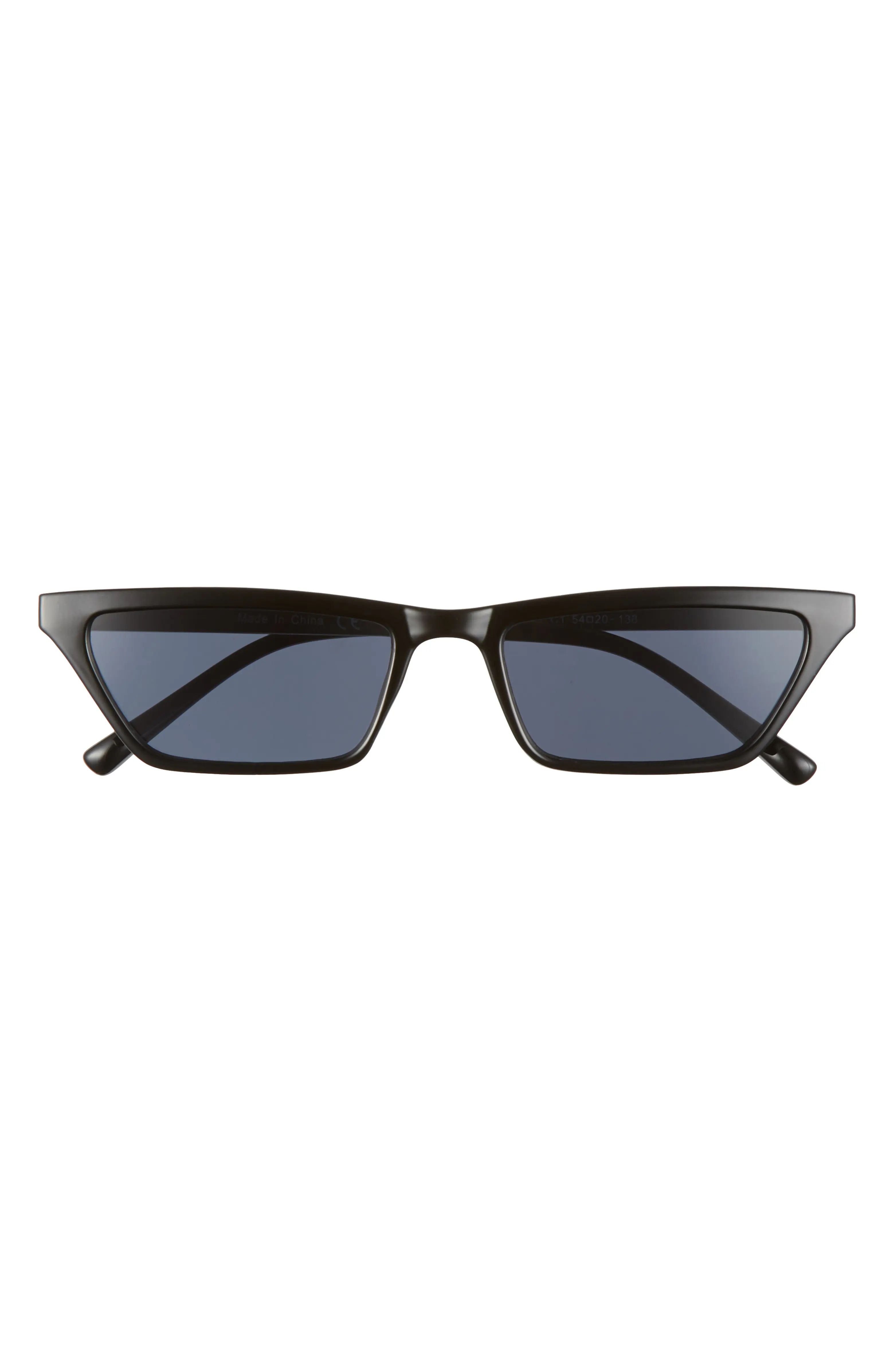 54mm Small Rectangular Sunglasses | Nordstrom