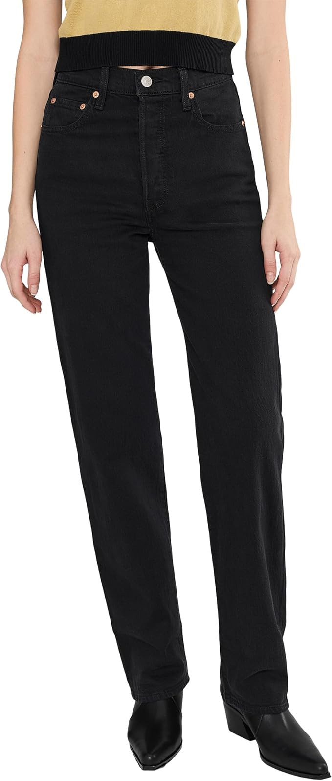 Levi's Womens Ribcage Full Length Jeans | Amazon (US)