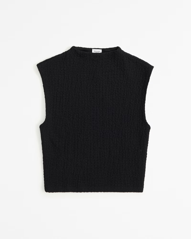 The A&F Paloma Bubble Knit Top | Abercrombie & Fitch (US)
