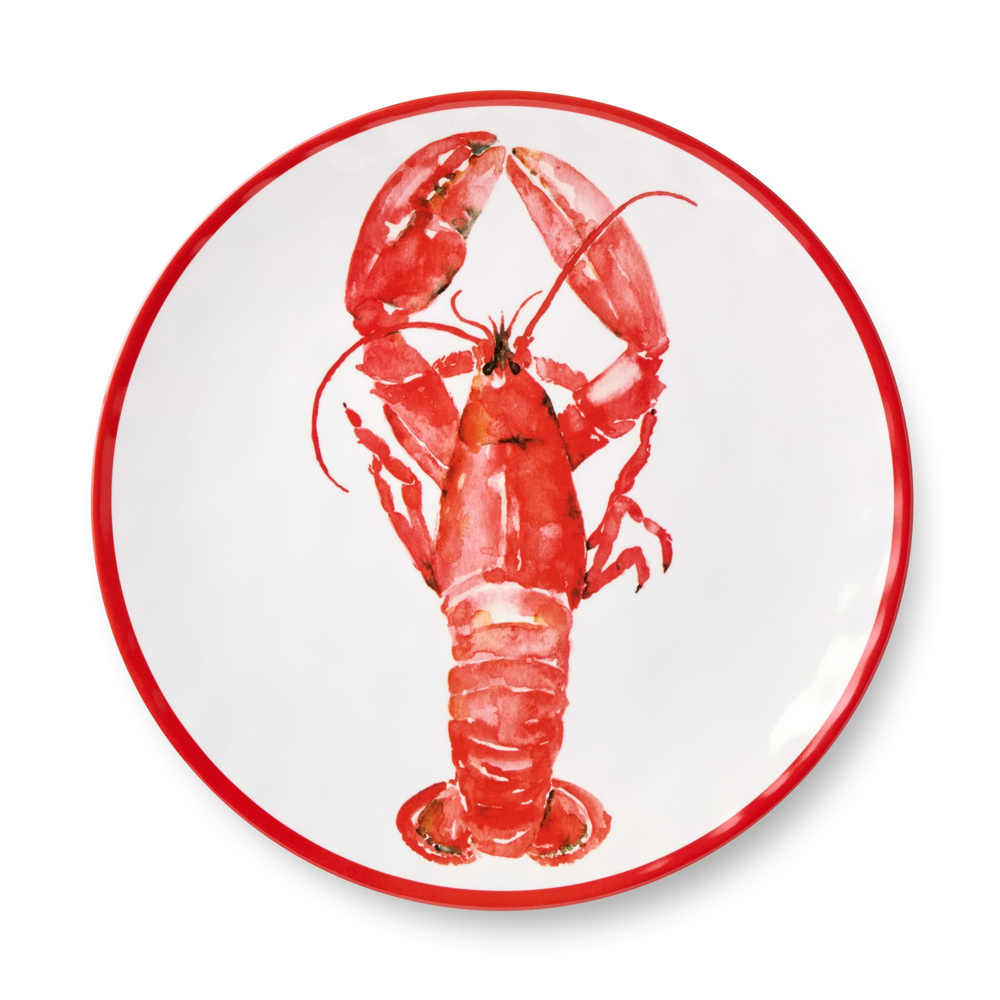 Certified International Beach House Lobster 11-Inch Melamine Dinner Plates – Set of 6, Vibrant ... | Amazon (US)