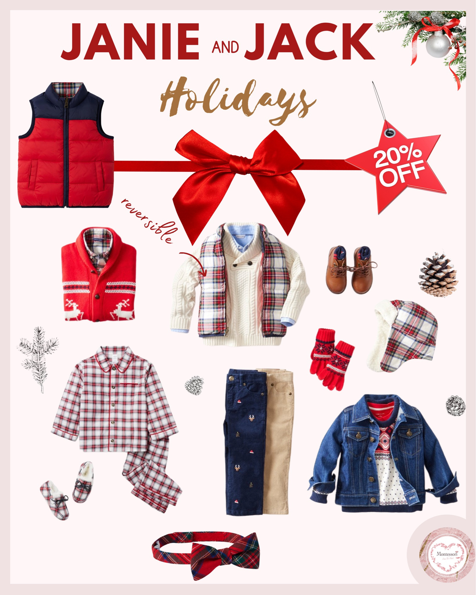 Janie and Jack 🤍let’s bring on the holidays. Reversible puffer vest, fair isle sweater, fair isle reindeer cardigan, plaid trapper hat and more! 🤫 enter code BRITTNEY20 for 20% off anything even holiday item items! 🏃‍♀️⌛️ expiring soon

#LTKHoliday #LTKsalealert #LTKkids