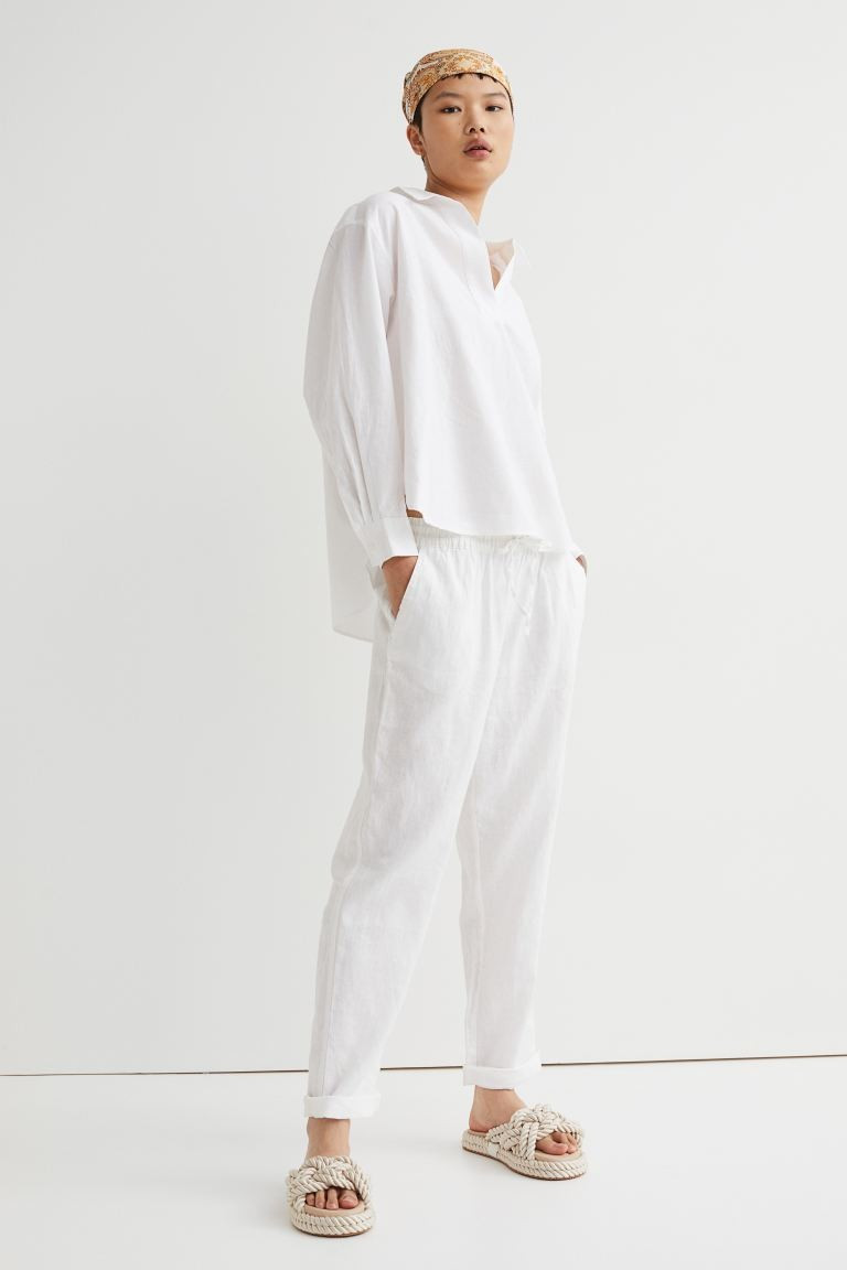 Linen Joggers | H&M (US + CA)