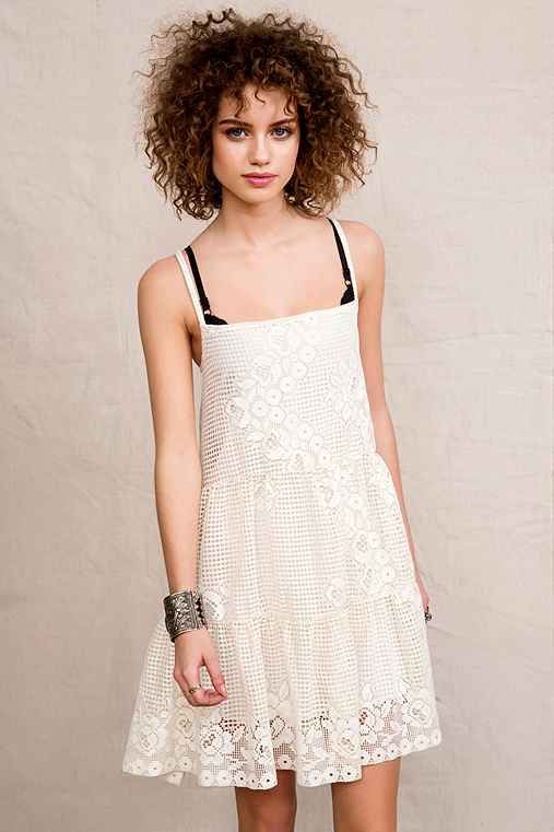 Urban Renewal Lace Babydoll Dress | Urban Outfitters US