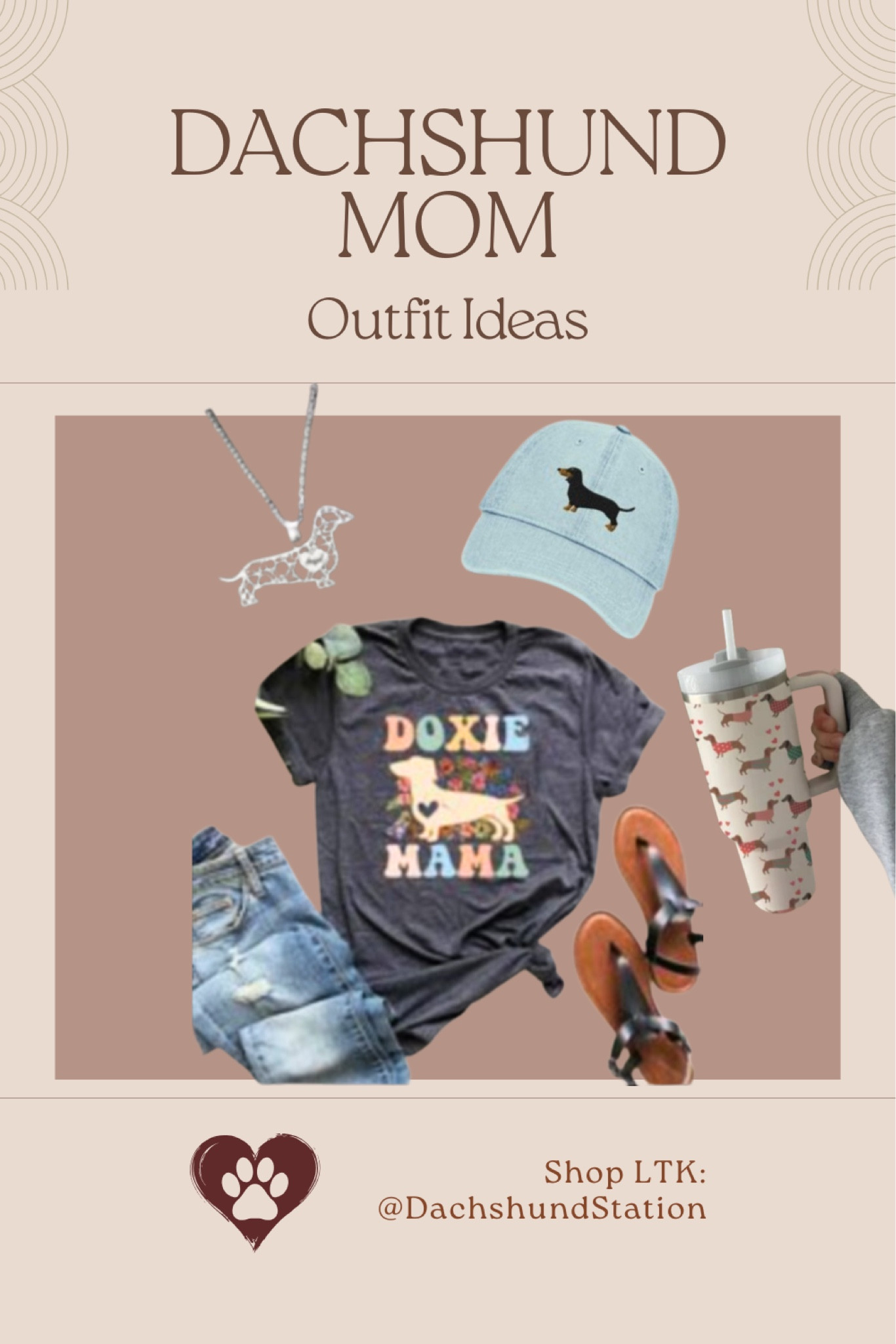 The cutest doxie mom looks - you’ll love these. 💖🐾.
#doxiemom #dachshundmom #doxiefinds

#LTKPets #LTKGiftGuide #LTKMidsize