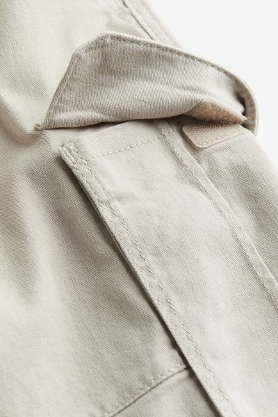 Cargo Pants - Regular waist - Long - Light beige - Kids | H&M US | H&M (US + CA)