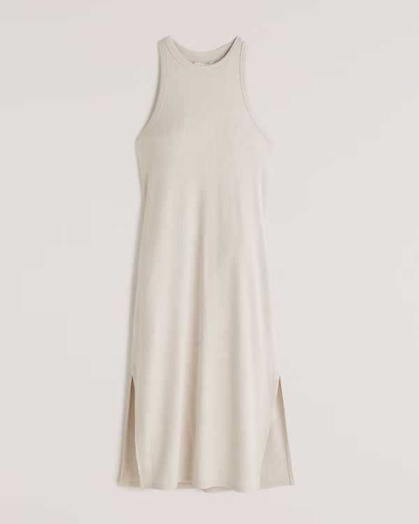 Scuba Midi Dress | Abercrombie & Fitch (US)