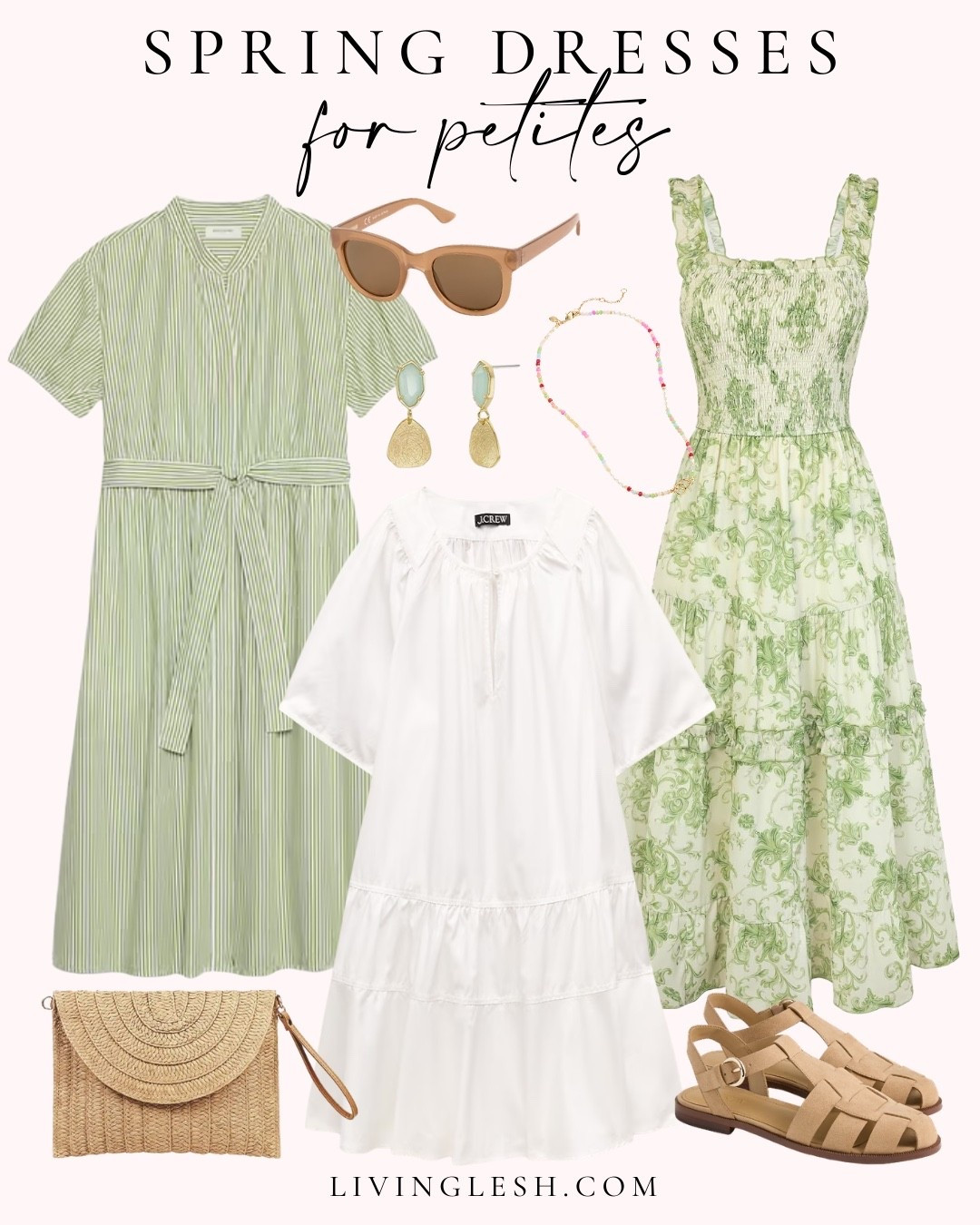 Spring dress | spring style | spring outfit | petite style | petite fashion | midi dress | maxi dress | sandals | sunglasses | purse | clutch

#LTKSeasonal #LTKPetite #LTKdayinmylife