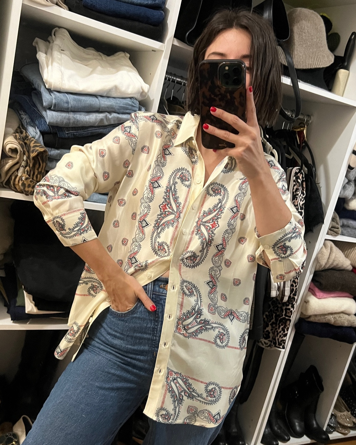 The perfect relaxed shirt for fall! I wear it untucked and tucked. Take your normal size :) J.Crew

#LTKFallSale