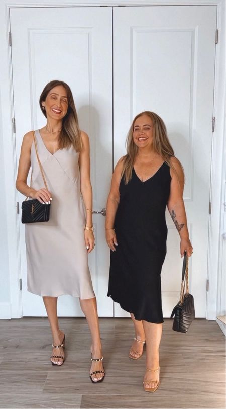 Target spring dresses
My latest target finds spring dresses edition 
Satin dress with amazing fabric that’s hard to get wrinkles 
Fits true to size 
I’m 5’9 wearing a size small 
Eveline is 5’3 wearing a size Medium 

#LTKshoecrush #LTKitbag #LTKstyletip