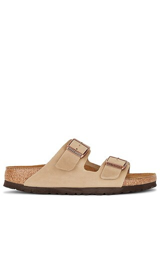 Arizona Soft Footbed Sandal in Tobacco Oiled | Revolve Clothing (Global)