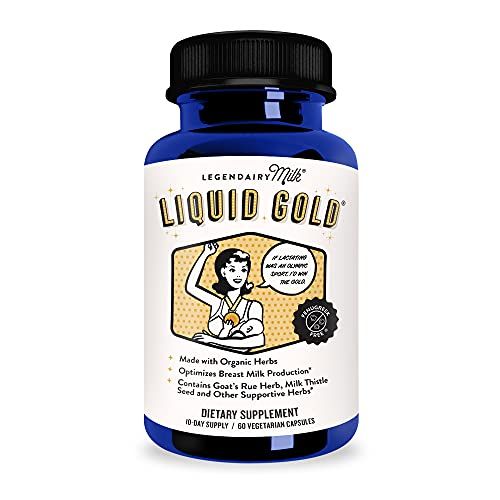 Legendairy Milk® Liquid Gold® - Herbal Breastfeeding Supplement to Increase Milk Supply - Contains G | Amazon (US)