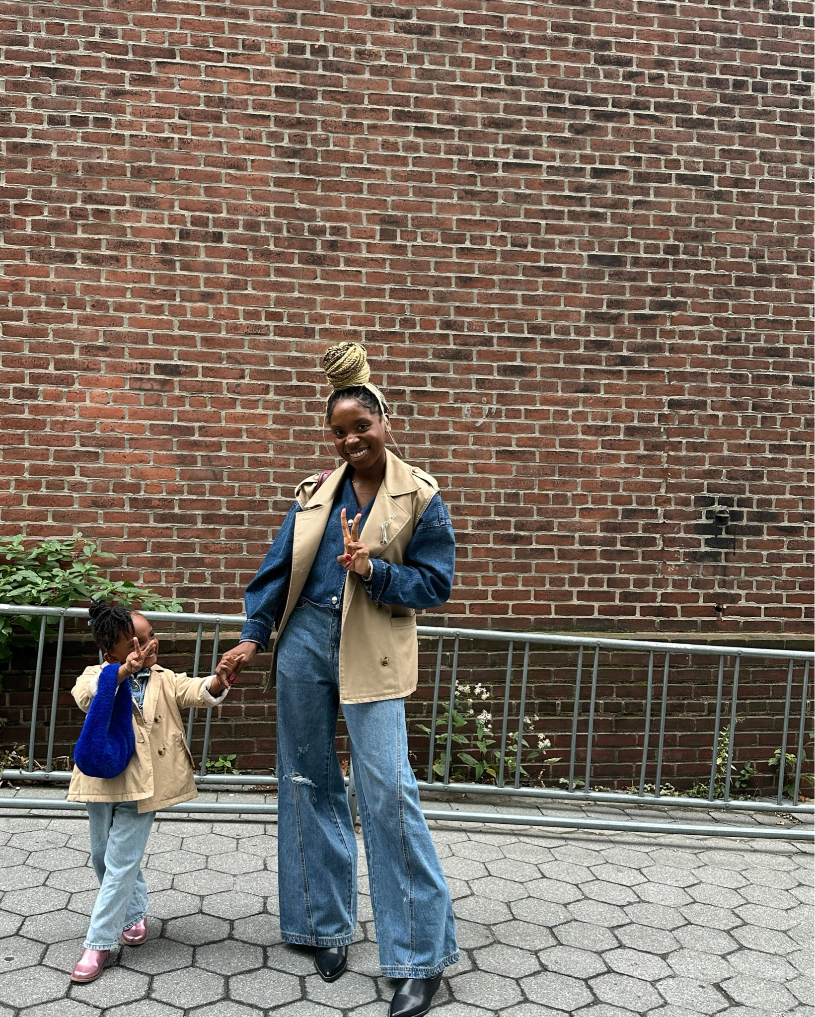 Denim on denim! Fall outfit inspo for mommy and me! #mommyandme #falloutfit #fallootd #toddlerstyle #toddlerfashion #denimstyle 

#LTKStyleTip #LTKKids #LTKFallSale