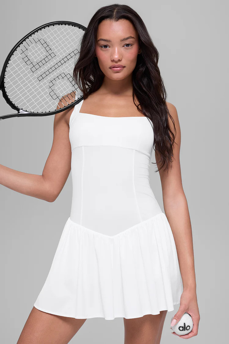 Alosoft Break Point Tennis Dress | Alo Yoga (US)