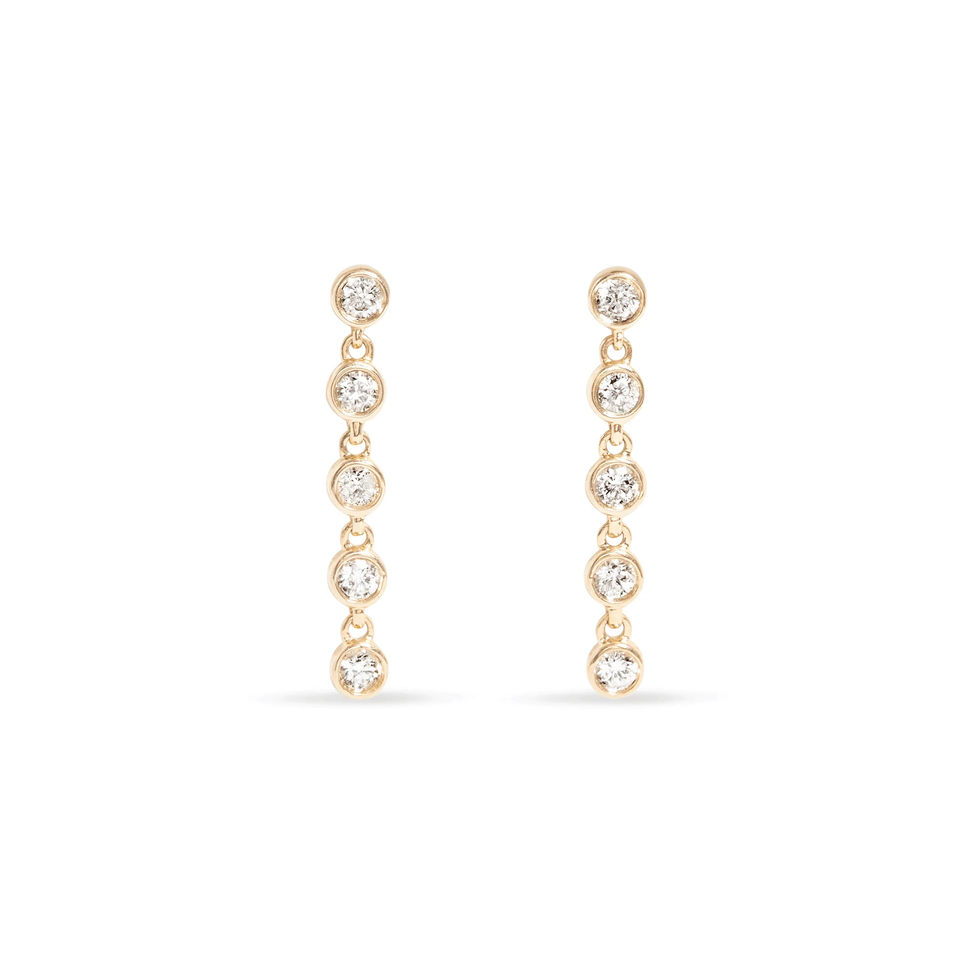 Diamond Rally Tennis Earrings | STONE AND STRAND