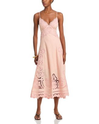 Richelieu Slip Midi Dress | Bloomingdale's (US)