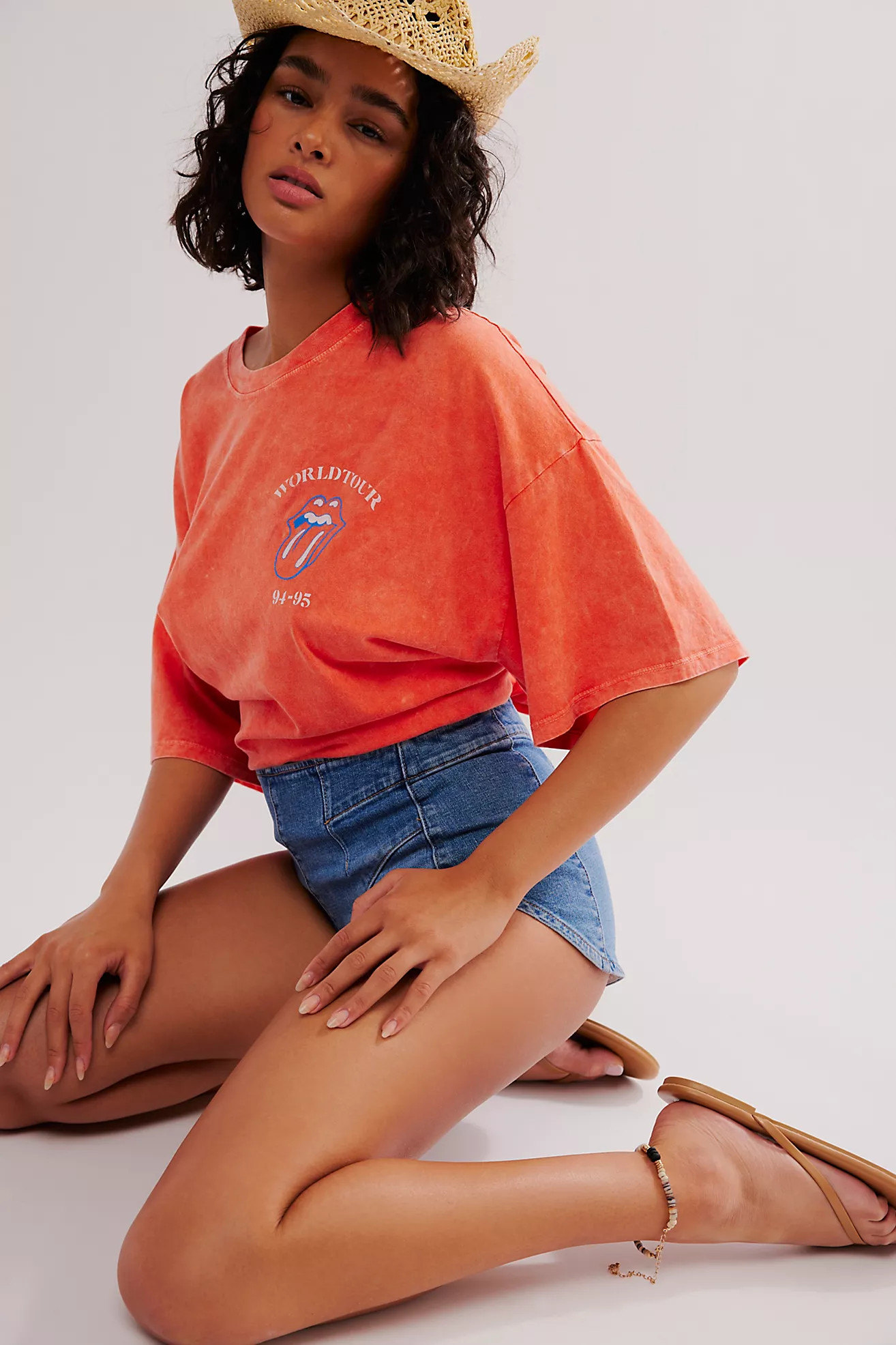 Daydreamer Rolling Stones World Tour Tee | Free People (Global - UK&FR Excluded)