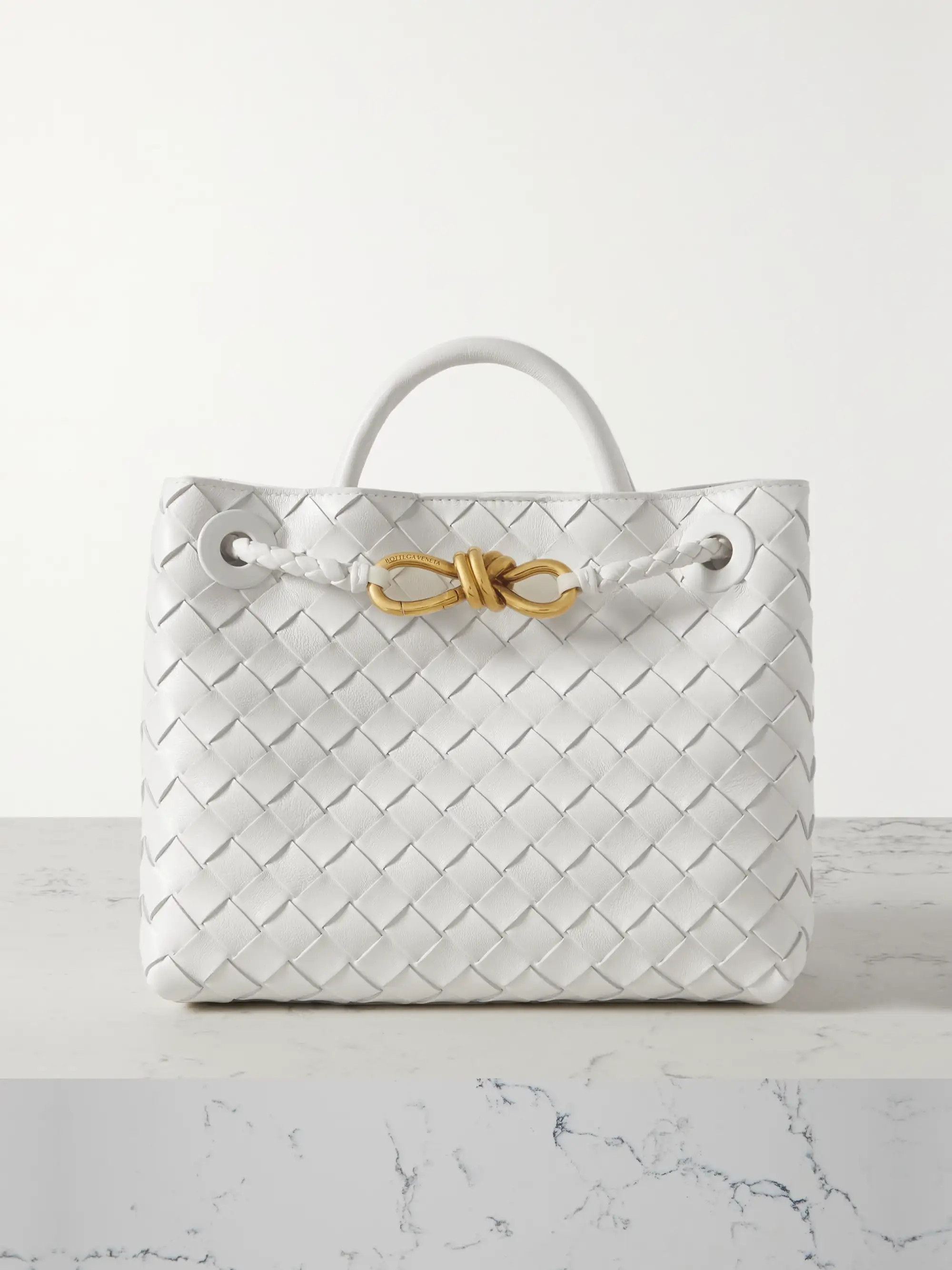 Andiamo small intrecciato leather tote | NET-A-PORTER (US)