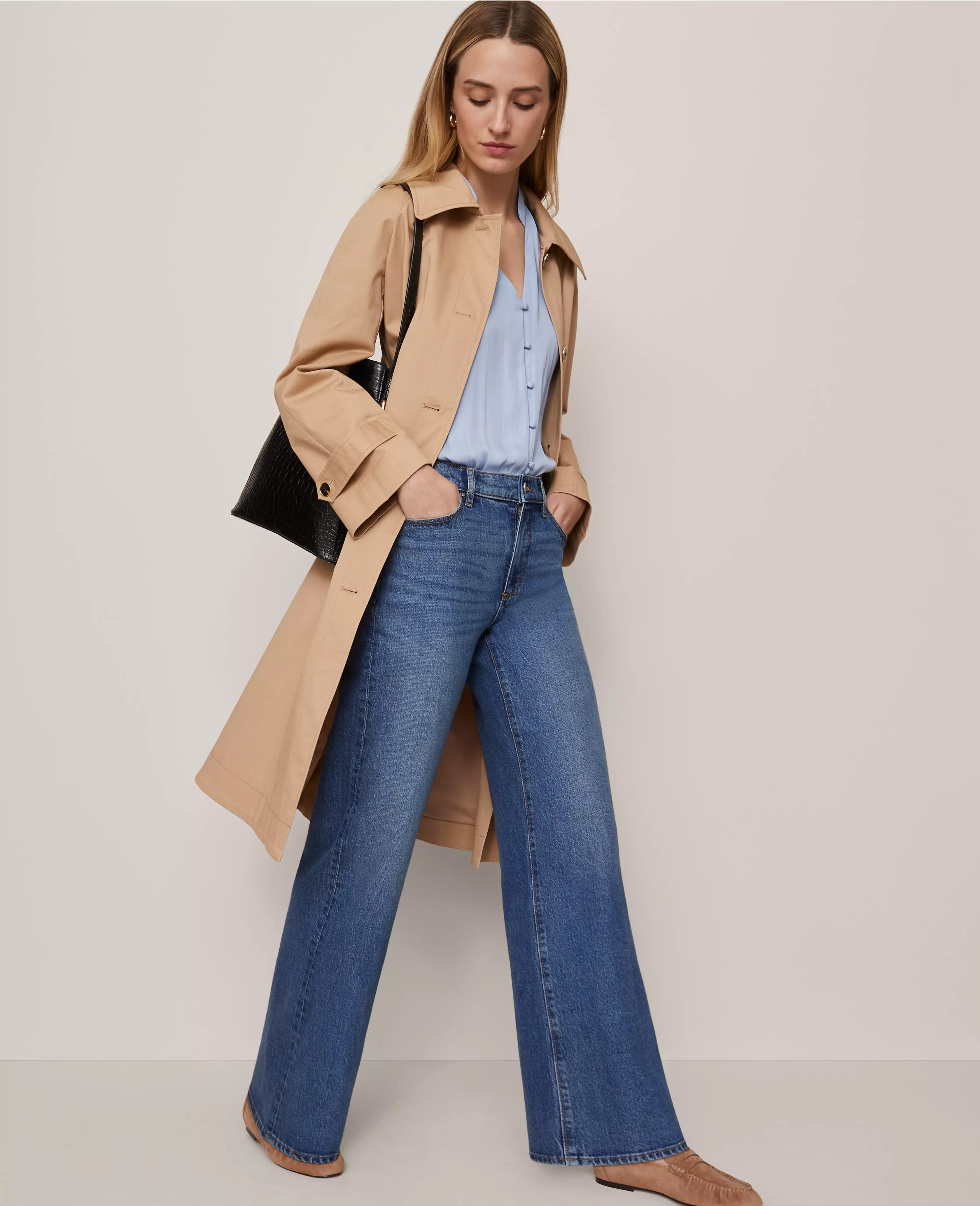 The Wide-Leg Jean | Ann Taylor