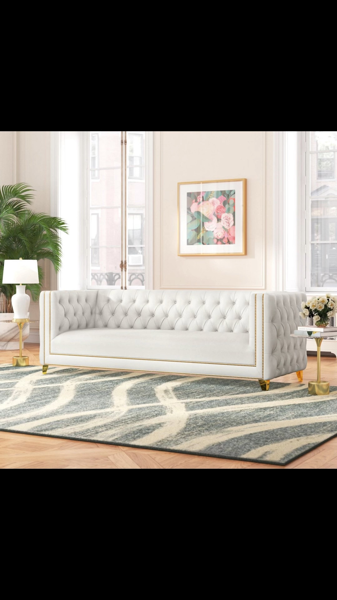 Michelle 90" Faux Leather Square Arm Sofa

#LTKBump #LTKBeauty #LTKPlusSize