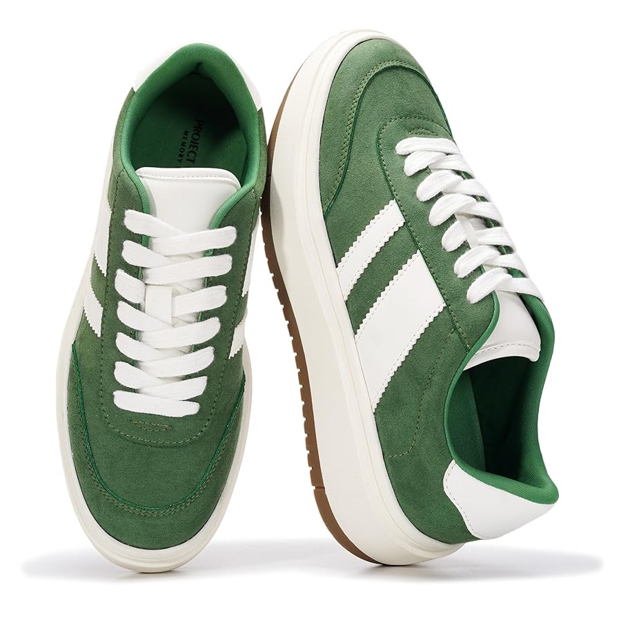 Project Cloud Platform Sneakers for Women - Lightweight Memory Foam Insole Womens Sneakers - Non-... | Amazon (US)