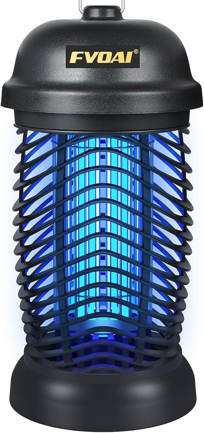 Bug Zapper Outdoor, Electronic Mosquito Zapper Fly Zapper for Outdoor and Indoor (Black) | Amazon (US)