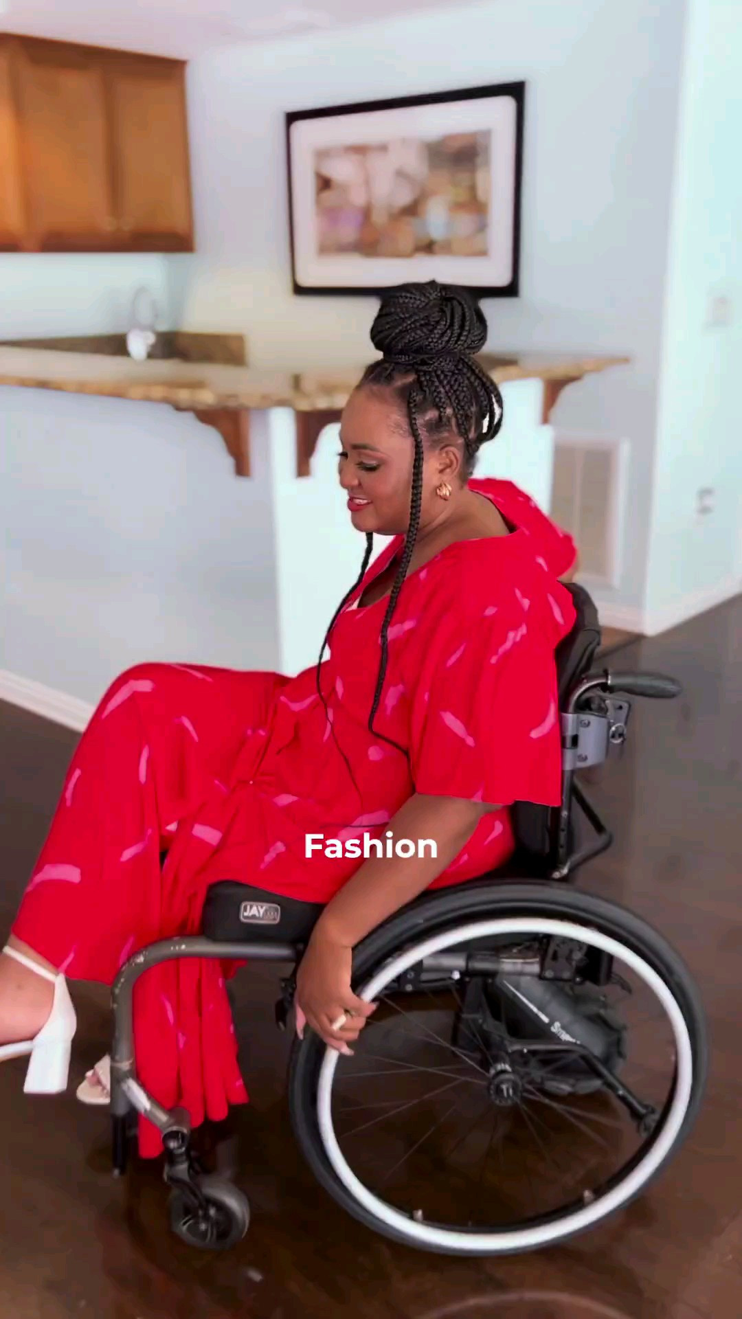 Adaptive fashion. Wheelchair styling that combines fashion and accessibility. Jamey Perry for JCPenney.wrap dress, cargo pants, leggings, jacket

#LTKStyleTip #LTKFindsUnder100 #LTKSeasonal