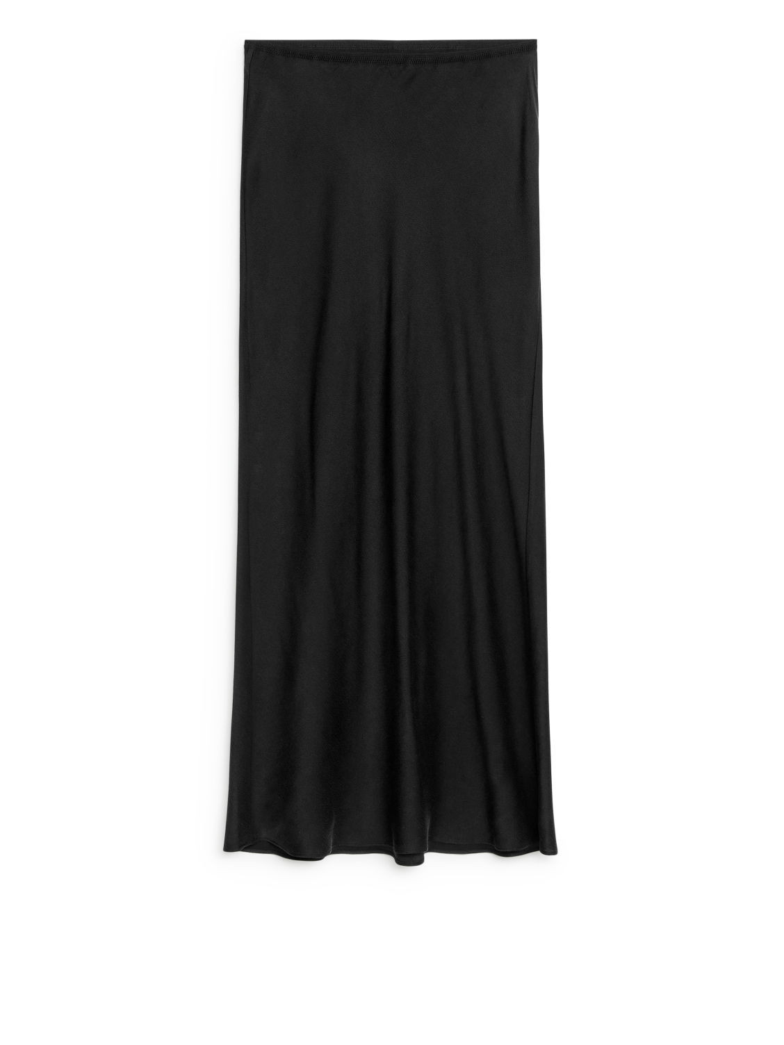 Silk Skirt - Black | ARKET (US&UK)