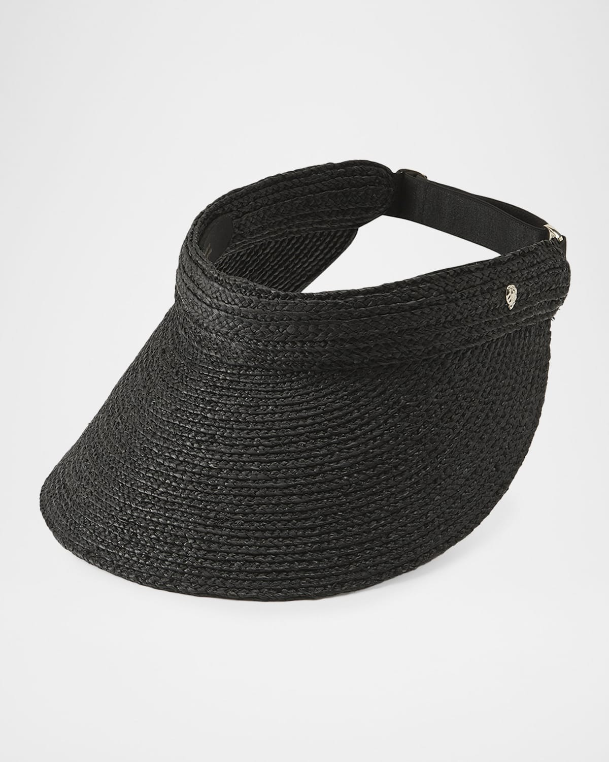 Kirsten Rollable Raffia Visor | Neiman Marcus