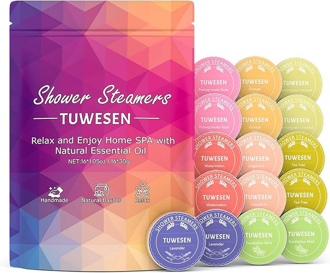 Shower Steamers Aromatherapy - Gifts for Women,Variety Pack of 16 Shower Bombs with Essential Oil... | Amazon (US)