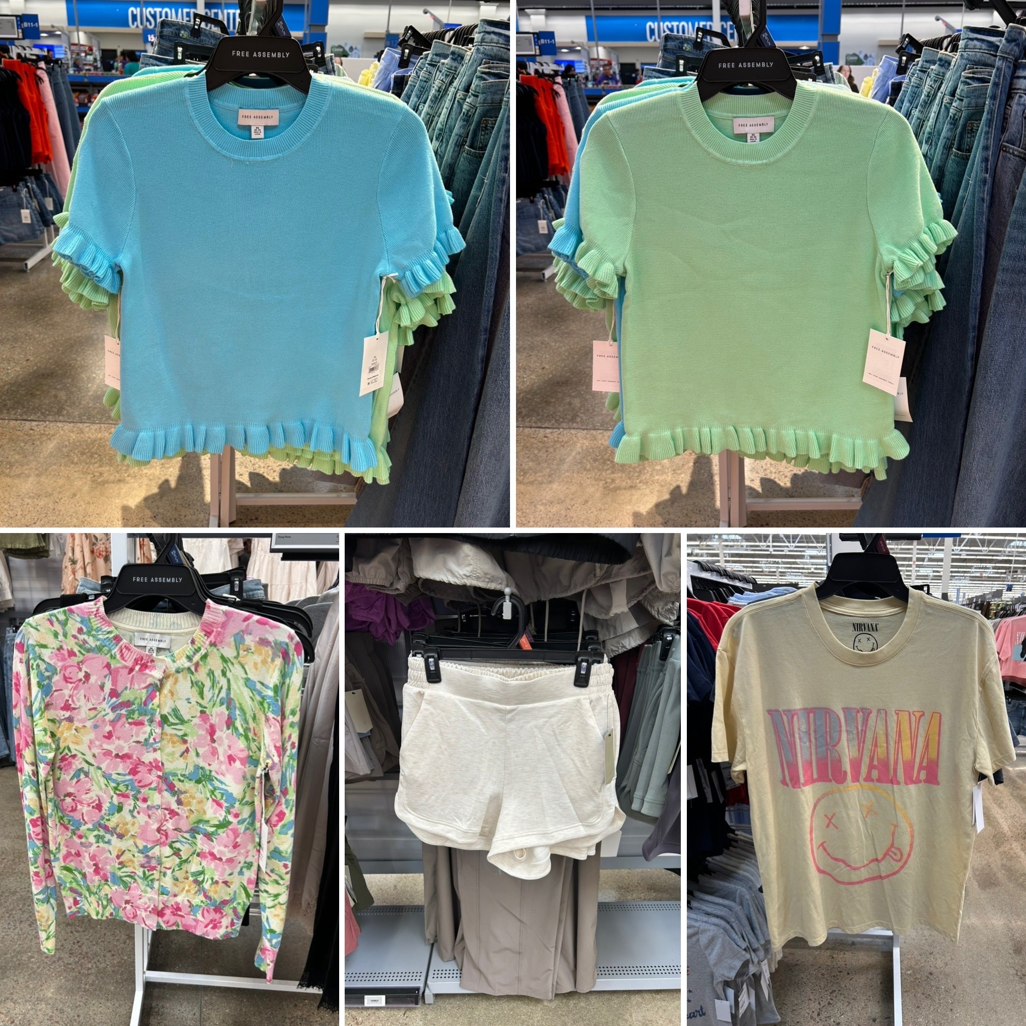 Recent spring at walmart.