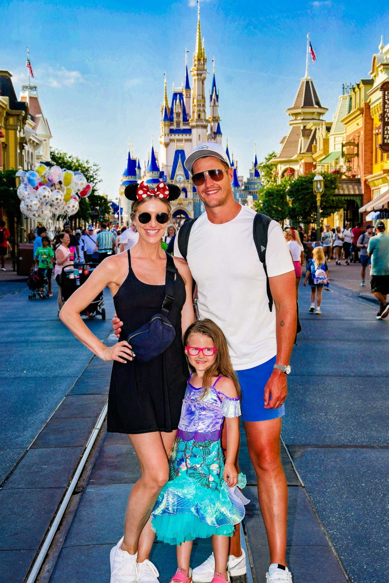 Beat items to wear to Disney world! 🏰 

Athletic dresses were truly the MVP! It was hotter than expected, and an athletic dress + a belt bag was the perfect combination! 🫰🏼💯

Check out these cute and affordable finds for you and your littles! 

#LTKSummerEdit #LTKFamily #LTKTravel