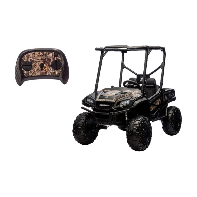 Realtree XD 24V Battery-Powered Ride-On UTV for Kids with Remote Control, Lights and Sounds | Walmart (US)