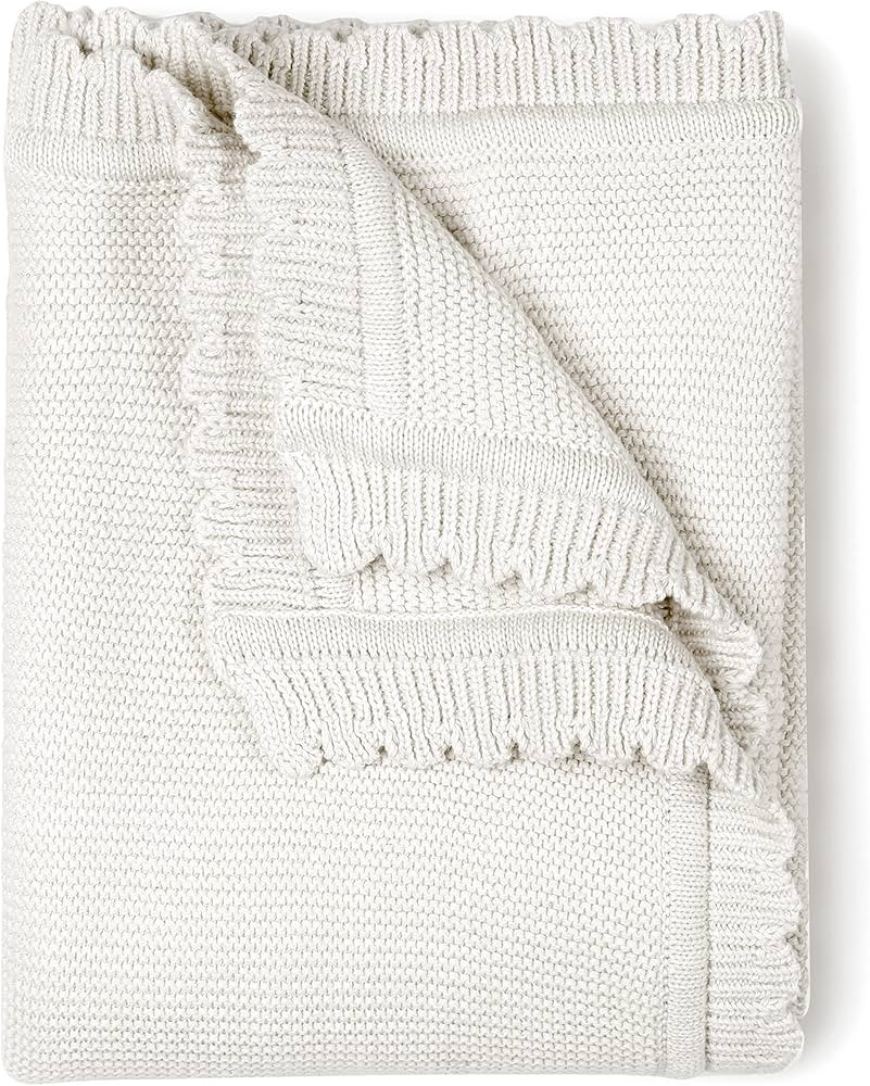 MakeMake Organics Organic Baby Blanket GOTS Certified Organic Cotton Baby Blanket Newborn Modern ... | Amazon (US)