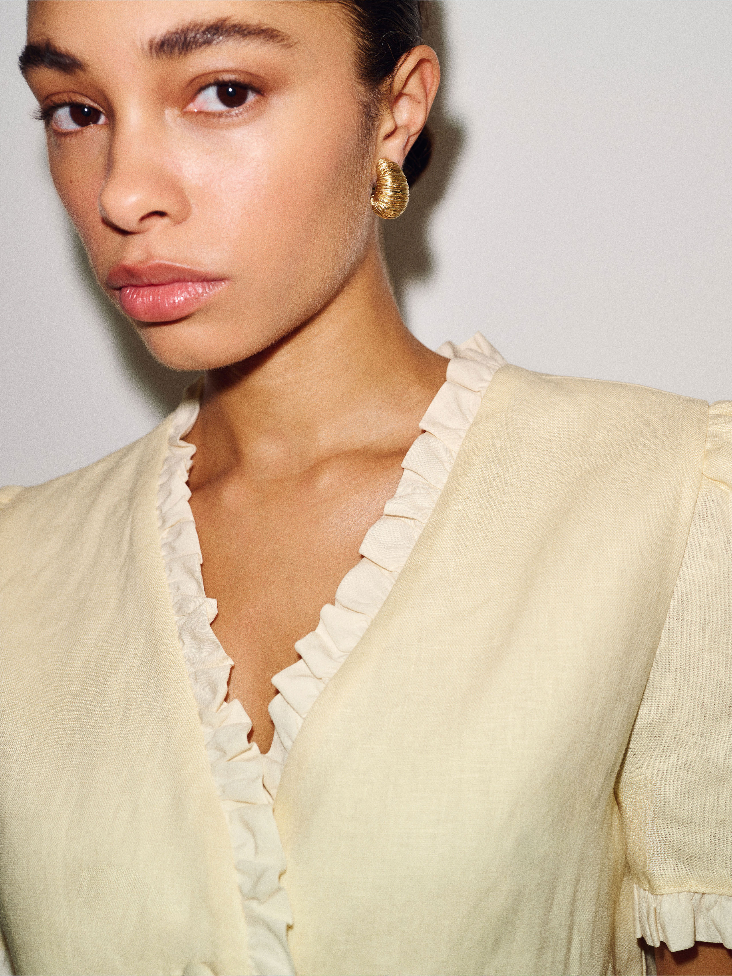 Bess Linen Top | Reformation (Global)