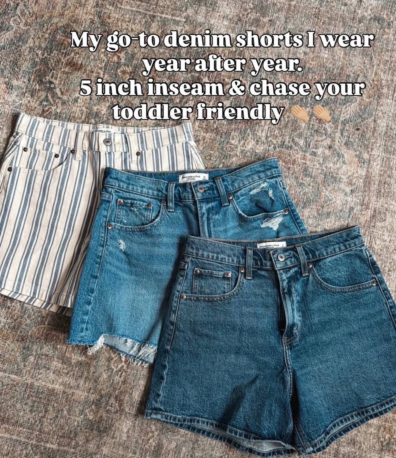 My go to denim shorts year after year are back in stock but probably not for long! I wear true to size 27 in these. 


#LTKFindsUnder100 #LTKFindsUnder50 #LTKTall