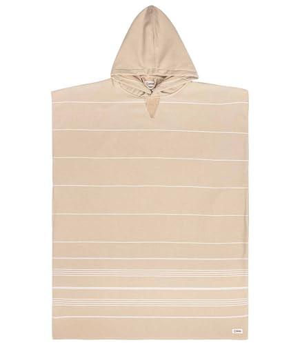 Sand Cloud Towel Poncho for Women & Men - Lightweight & Sand-Repellent Poncho Shirt with Oversized Hood & Side Pockets for Post Shower & Post Surf - Made with Organic Turkish Cotton - Sand | Amazon (US)