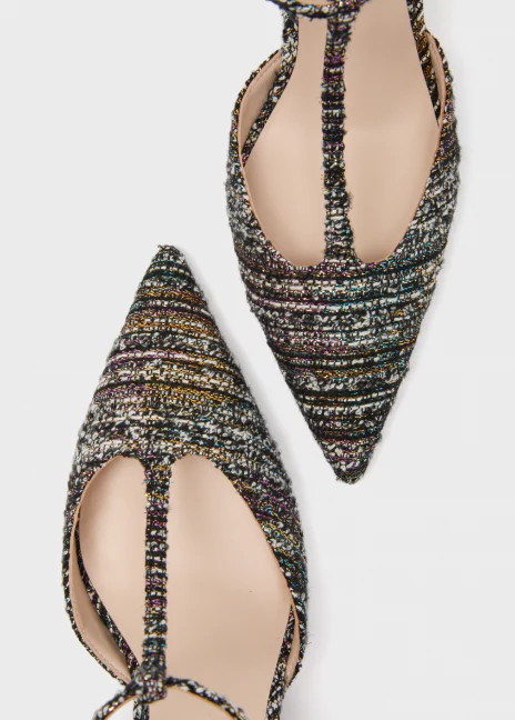 Black Grosgrain Margot Heels | Tuckernuck (US)