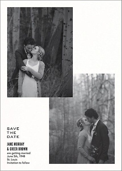 Forever Ever Save the Date Card | Paper Source | Paper Source