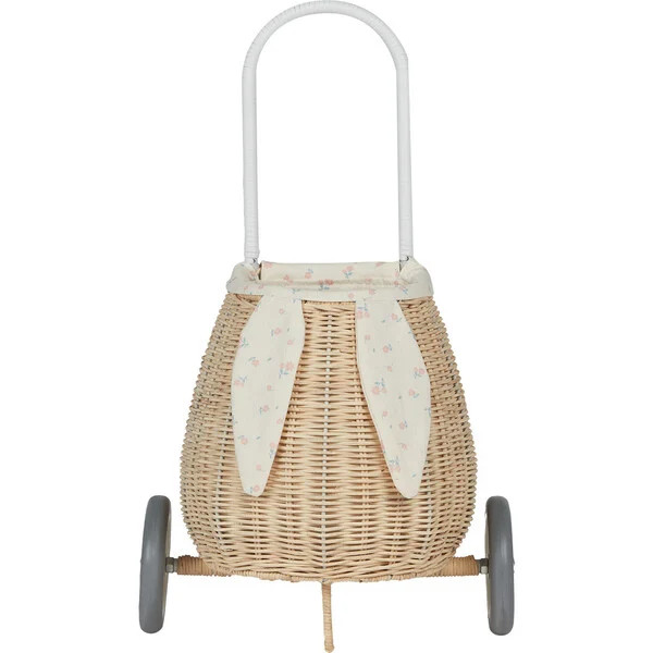Rattan Bunny Luggy with Lining – Pansy - Olli Ella Storage | Maisonette | Maisonette