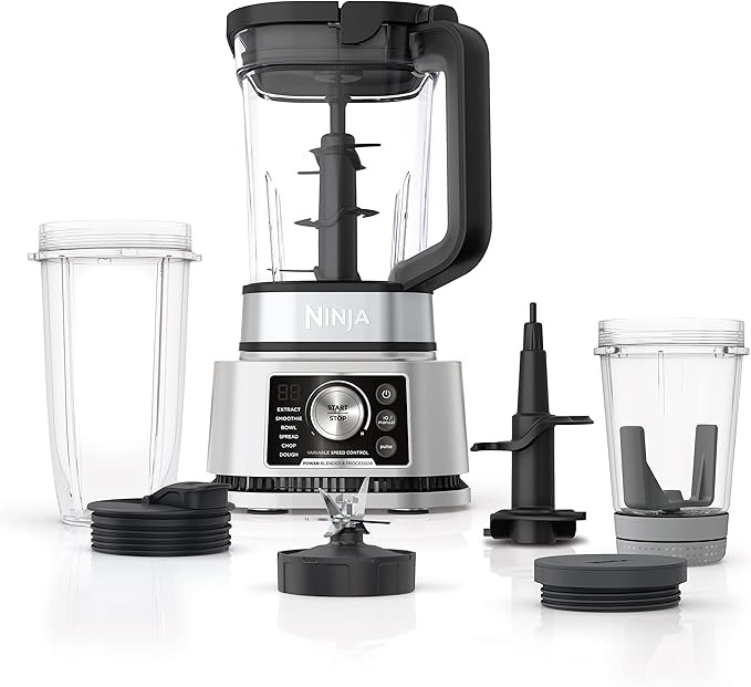 Ninja SS351 Foodi Power Blender & Processor System 1400 WP Smoothie Bowl Maker & Nutrient Extract... | Amazon (US)