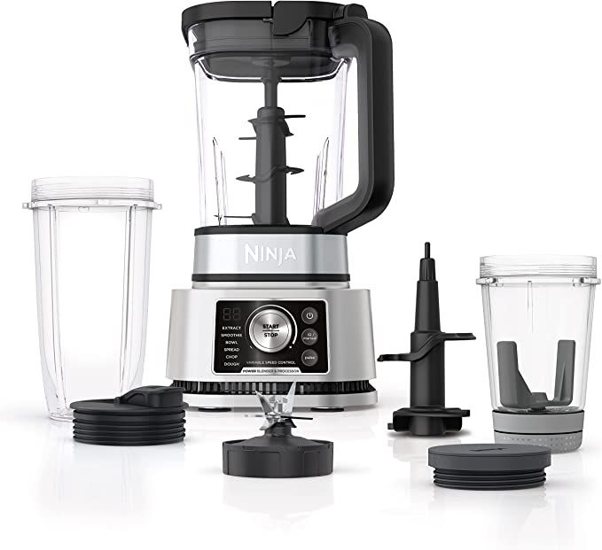 Ninja SS351 Foodi Power Blender & Processor System 1400 WP Smoothie Bowl Maker & Nutrient Extract... | Amazon (US)