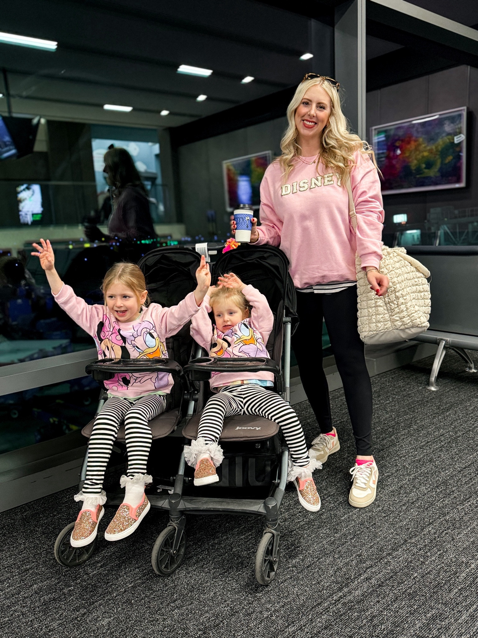 Disney outfit, Disney World outfit, Walt Disney World Outfit, family Disney outfits, vacation outfit, travel outfit, double stroller, mommy and me, Breckyn, Brylee 

#LTKfindsunder50 #LTKtravel #LTKkids