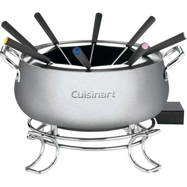 Cuisinart CFO-3SS 3-Quart Electric Fondue Pot, Stainless Steel - Walmart.com | Walmart (US)