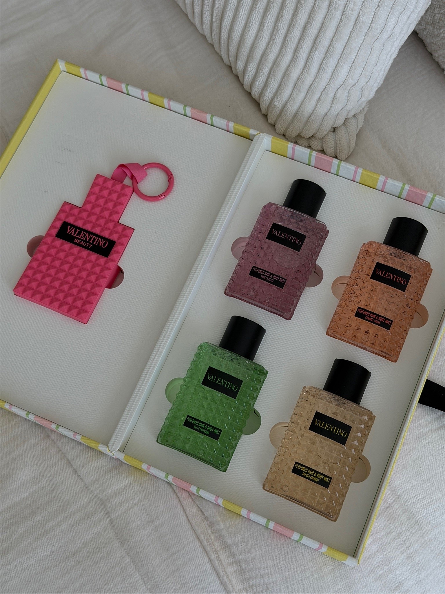 Sharing some of my favorite hair and body mists from Valentino Beauty - the perfect scents for summer!