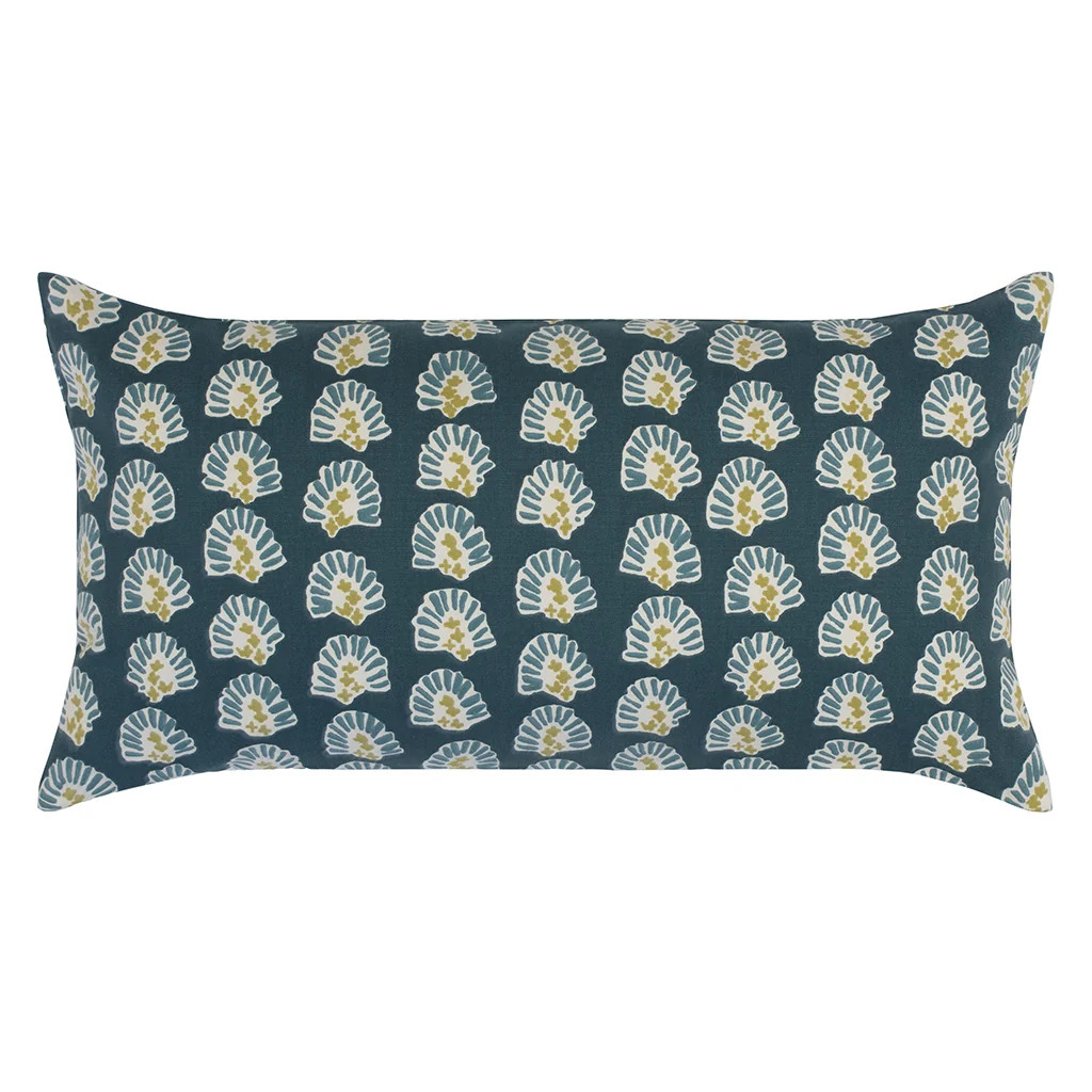 The Navy Sunrise Throw Pillow | Crane and Canopy Inc