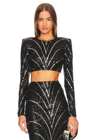 x REVOLVE Leonie Crop Top
                    
                    Michael Costello | Revolve Clothing (Global)