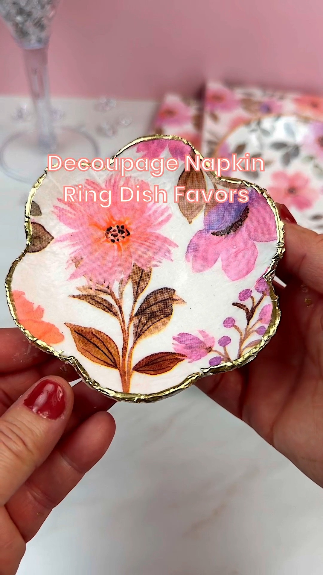 These decoupage ring dish favors are great for a birthday, baby shower, bridal showers and more! 

#LTKSeasonal #LTKBeauty