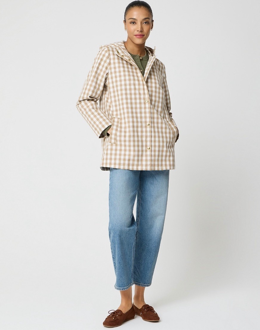 J.Crew Factory new arrival: water repellant anorak jacket 